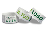 Braccialetti in carta piantabile identificativi personalizzati Braccialetti in carta piantabile identificativi personalizzati