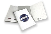 Quaderni ecologici in carta con semi e copertina piantabile Quaderni ecologici in carta con semi e copertina piantabile