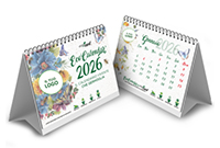 Calendario ecologico piantabile personalizzato